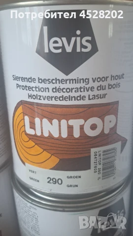 LEVIS Linitop, Лазурен лак , снимка 1