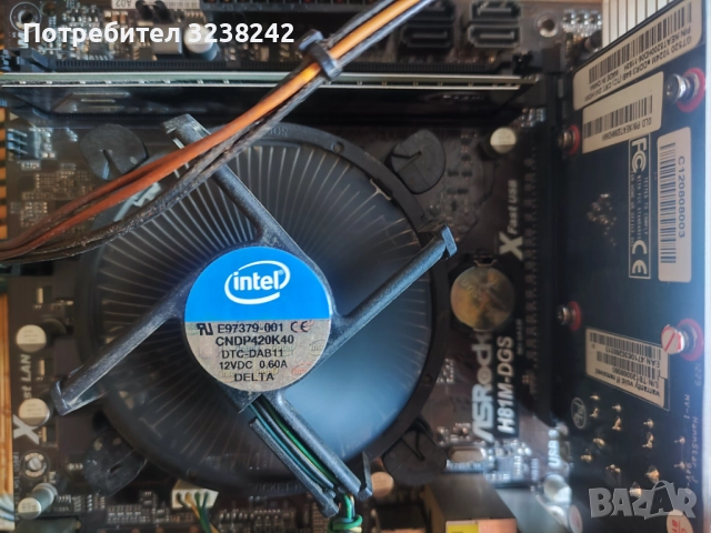 Asrock h410m-hdv p1.30 1200 и Asus h81m-dgs r2.0 1150, снимка 6 - Дънни платки - 51703391