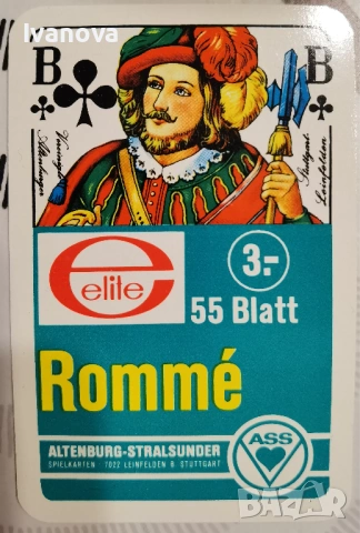 Карти за белот, пасианс, покер и др, оригинални Ass Altenburg, снимка 2 - Карти за игра - 53558910