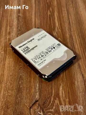Western Digital 12TB – CMR Хелиев HDD за NAS / PC (White Label), снимка 5 - Твърди дискове - 52480891