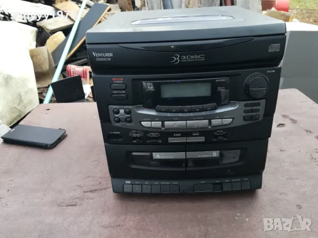 VENTURER CD2232-20 CD DECK RECEIVER-ВНОС SWISS 0203251922LNWC, снимка 4 - Аудиосистеми - 49337791
