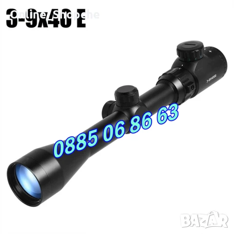 Еърсофт Оптика Монтаж ОПТИКА 3-9х40E Bushnell Пушка Мерник Прицел, снимка 7 - Оборудване и аксесоари за оръжия - 30223234
