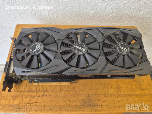 Видео карта ASUS RX580 8GB, снимка 4 - Видеокарти - 48940949