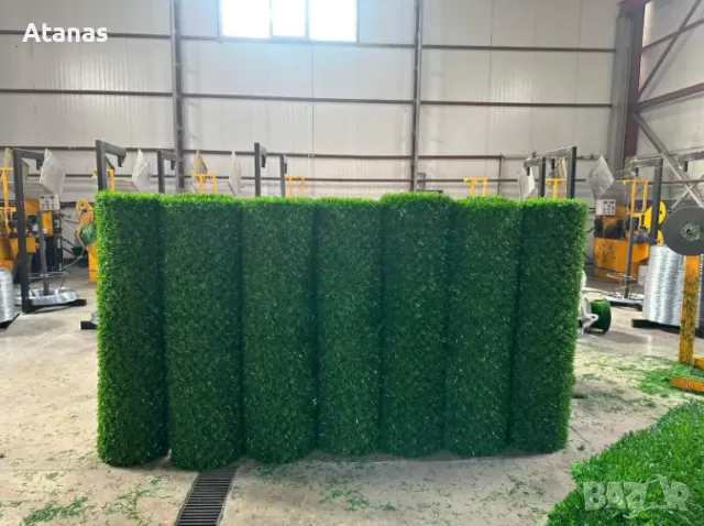 Garden fence / green wall / fake grass - Градински огради / Мрежи / dekorativni ogradni pana, снимка 17 - Огради и мрежи - 46913616