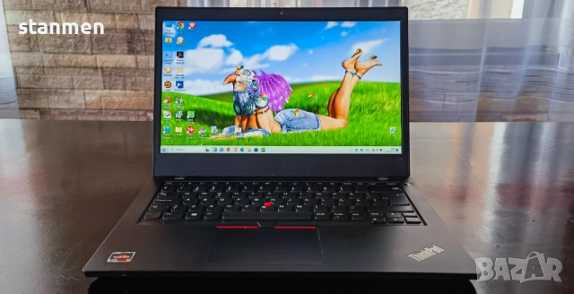 Продавам Гаранционнен Lenovo ThinkPad L14/IPSматFHDсKам/12x2.1ghzThr/nVme256gb/8gb/AmdRadeon/7чБат  , снимка 2 - Лаптопи за игри - 53384875
