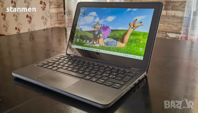 Продавам Гаранционен Touchscreen Dell Latitude 3120/IPS11.6сKам/4CoreUp3.3ghz/8gbDDR4/SSD128gb/НоваБ, снимка 1
