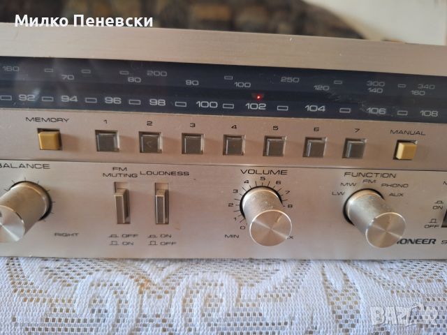 PIONEER SX 700 L - HIFI STEREO RECEIVER MADE IN JAPAN , снимка 3 - Ресийвъри, усилватели, смесителни пултове - 46814569