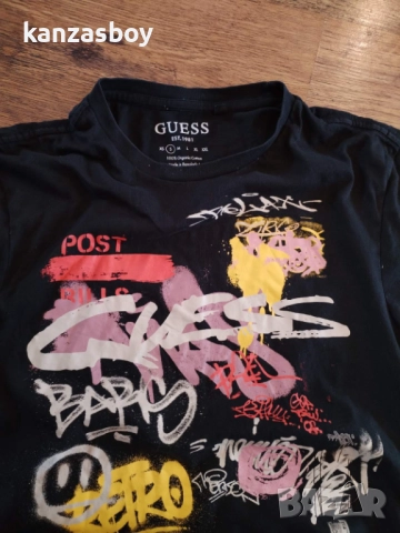 GUESS - страхотна мъжка тениска S, снимка 5 - Тениски - 52185590
