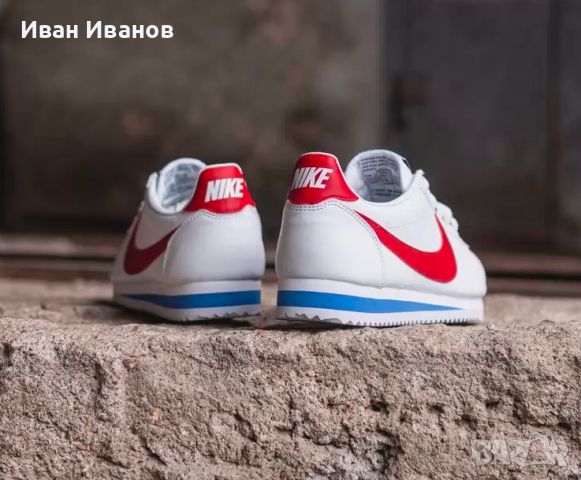 Nike Classic Cortez кожени маратонки номер 36-36,5, снимка 12 - Маратонки - 46059326