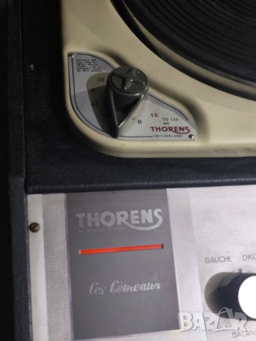 Грамофон Thorens TD135, снимка 8 - Грамофони - 52331473
