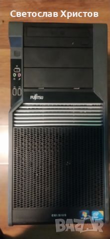 Продавам работна станция Fujitsu CELSIUS M470-2, снимка 1 - Работни компютри - 45237504