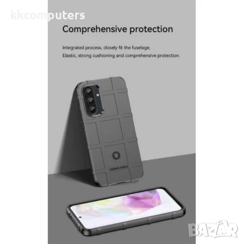 Samsung Galaxy A36 5G / A56 5G Удароустойчив Square Grid Design Калъф и Протектор, снимка 11 - Калъфи, кейсове - 50797718