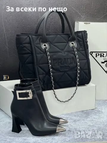 Дамски боти Prada - Налични различни цветове и модели Код D793, снимка 8 - Дамски боти - 47137120