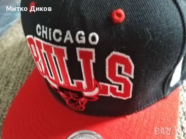 Чикаго Булс НБА баскетбол маркова бейзболна шапка на Мичел анд Несс Хардеуд Класик регулируема нова , снимка 4 - Баскетбол - 45545755