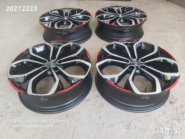 4 броя алуминиеви джанти за Renault Scenic,Renault Grand Scenic 20, снимка 11 - Гуми и джанти - 50796355
