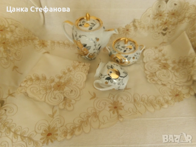 Лот руски порцелан , снимка 4 - Антикварни и старинни предмети - 53883983