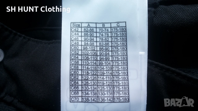 BLAKLADER 1720-1645 4-Way Stretch Work Trousers размер 52 / L еластичен работен панталон W4-593, снимка 17 - Панталони - 51982160