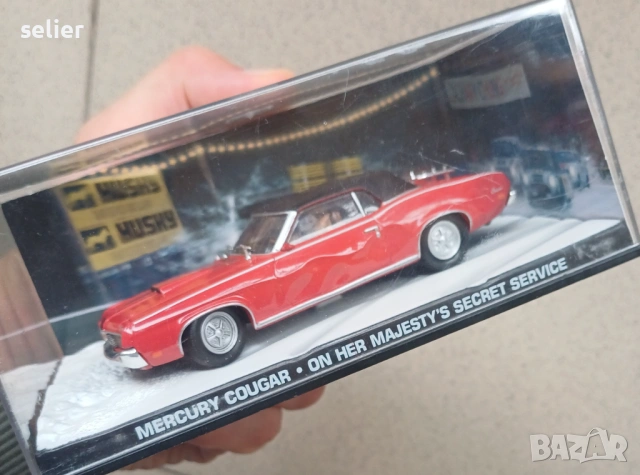Това е колекционерски модел на Mercury Cougar XR7 в мащаб 1:43, вдъхновен от автомобила на Тереза ди