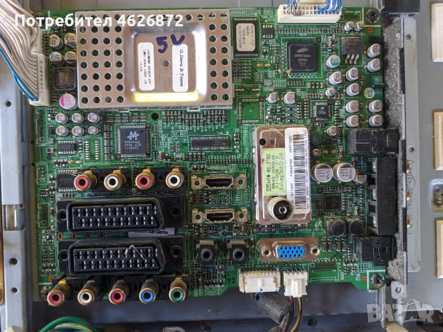 . SAMSUNG LE32S86BD-BN41-00878A-BN41-00156A-T315XW02 V9 , снимка 6 - Части и Платки - 53026432