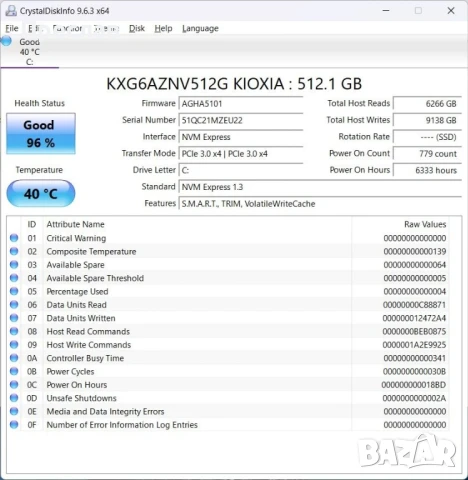 Продавам HP ZBook Power G7 i7-10750H/32GB DDR4/512GB SSD, снимка 9 - Лаптопи за работа - 49561907