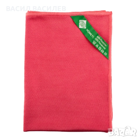 Микрофибърна кърпичка за сткла Green Fiber HOME P1, коралов, снимка 2 - Мопове, кофи, четки и метли - 53289364