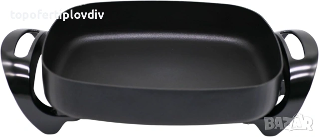 Електрически тиган Shov,30 x 40 cm,Гаранция, снимка 2 - Котлони - 53655336