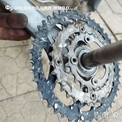 Курбел за велосипед колело Shimano deore lx , снимка 3 - Части за велосипеди - 45454741