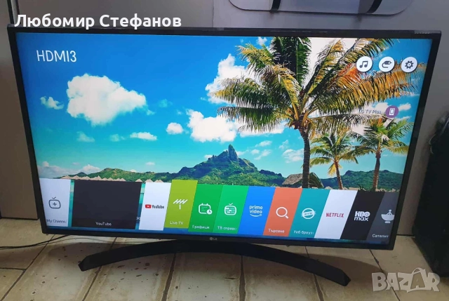 LG Смарт телевизор 43UJ634V 43" 4K UltraHD, снимка 1