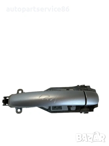 Външна дръжка предна лява сребриста за Volkswagen Touareg (08-2010) 7L0839885B