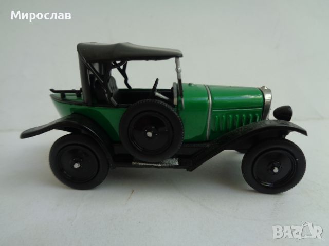 1:43 OPEL LAUBFROSCH КОЛИЧКА ИГРАЧКА РЕТРО МОДЕЛ , снимка 3 - Колекции - 46101861