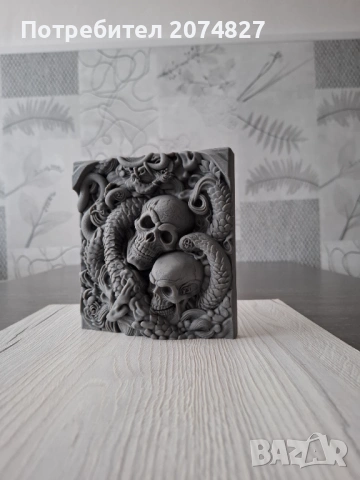 Eternal Entwined – 3D релефна скулптура, снимка 2 - Декорация за дома - 53451724