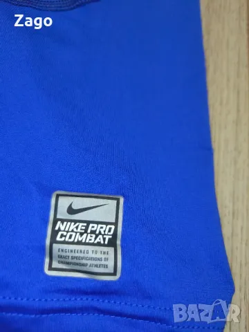 Nike Pro Combat тениска , снимка 4 - Спортни дрехи, екипи - 48985523