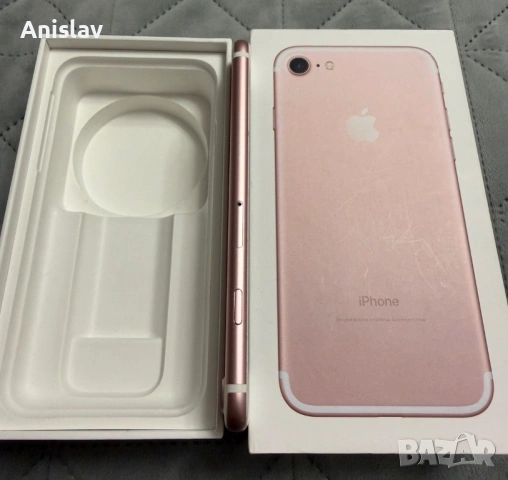 Apple iPhone 7, 128GB, с кутия!, снимка 5 - Apple iPhone - 53375890