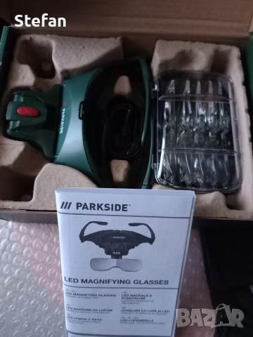 LED Очила с Лупа PARKSIDE, снимка 4 - Слънчеви и диоптрични очила - 52655399