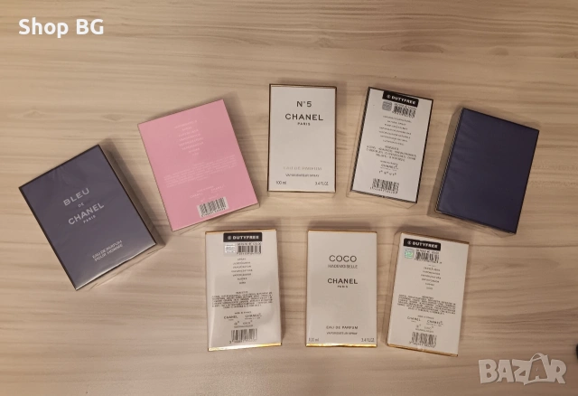 Coco Chanel N°5, Chance Chanel, Blue de Chanel Парфюми, снимка 2 - Унисекс парфюми - 53788186