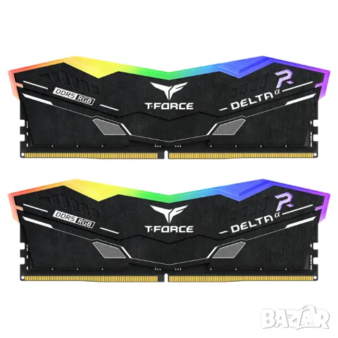 Рам Памет TeamGroup T-Force Delta Alpha RGB DDR5-5600/6000 16GB/AMD, снимка 1 - RAM памет - 49322189