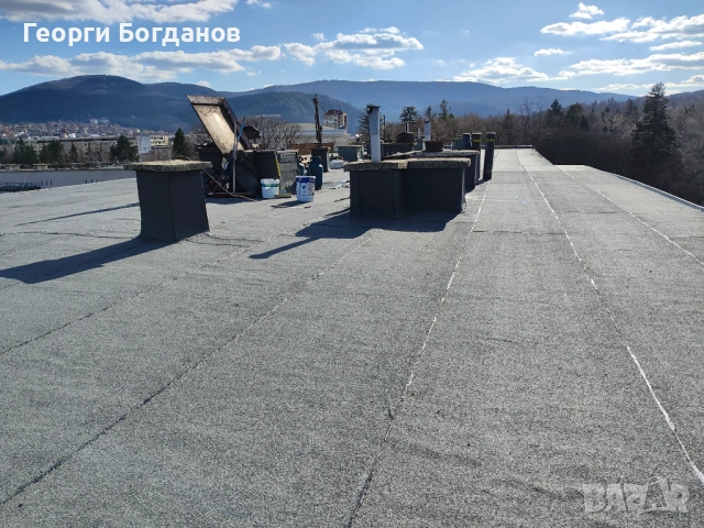 Полагане на хидроизолация , снимка 3 - Ремонти на покриви - 53221411
