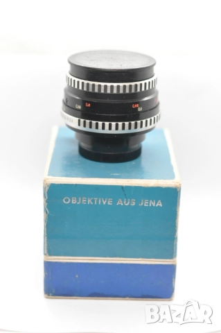 Обектив Carl Zeiss Jena Flektogon 35mm f/2.8 за Exakta, снимка 5 - Обективи и филтри - 52462633