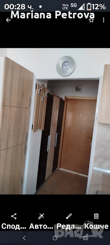 Уютно студио,след ремонт, снимка 2 - Стаи под наем - 53774981