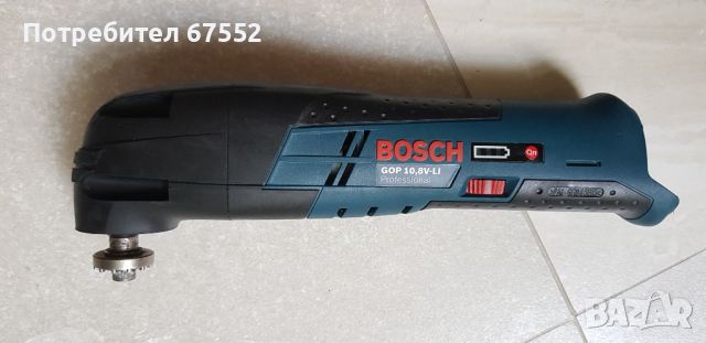 Продавам реноватор Bosch GOP 10.8 V-LI Professional, снимка 1 - Други инструменти - 46157004