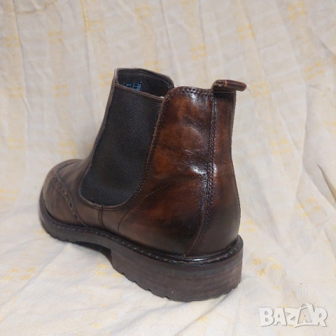 кожени боти ECCO Vitrus I Chelsea номер 43, снимка 10 - Мъжки боти - 53089772