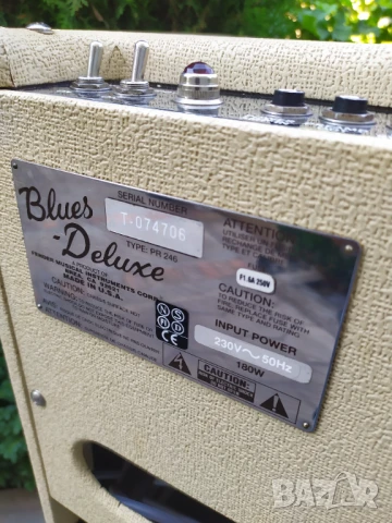 Лампов усилвател за китара Fender Blues Delux, снимка 10 - Китари - 51000313