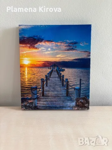 Картина | Принт | Морски залез, снимка 2 - Картини - 50050000