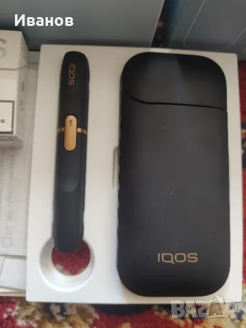 Iqos чисто нов  + цигари ( кутия  и малко ) и зарядно , снимка 1 - Друга електроника - 47373033