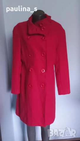 Два различни броя / Марково вълнено палто "Naf Naf" и "Top fashions" , снимка 8 - Палта, манта - 52158888