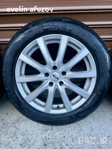 Джанри 18”5х112 с летни гуми Pirelli 235/55/18, снимка 3 - Гуми и джанти - 52507550