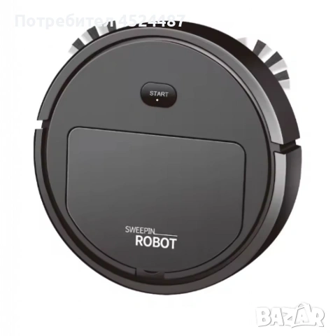 Интелигентна прахосмукачка робот 3в1 две четки и моп за почистване на домакинство, снимка 5 - Прахосмукачки - 53433912