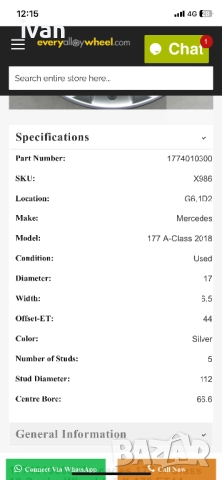 Оригинални джанти за Мерцедес, комплект с датчици в безупречно състояние неразличимо от нови, снимка 7 - Гуми и джанти - 51864681