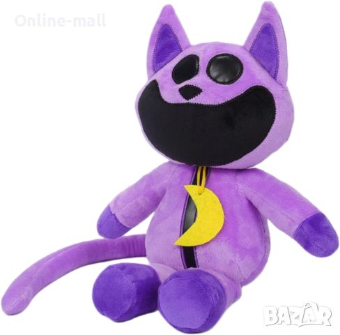 Плюшени играчки Smiling Critters Cat Nap Catnap, 30cm, снимка 2 - Плюшени играчки - 46731577