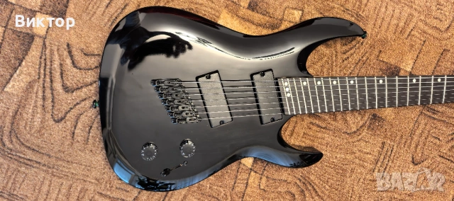 Китара Harley Benton 7 струнна мултискала, снимка 2 - Китари - 53570374